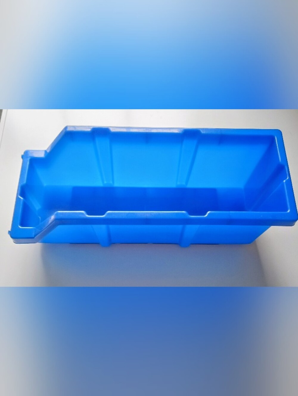 Blue Seville Classics Medium Storage Bin - Great For Lego Toys Home Organization
